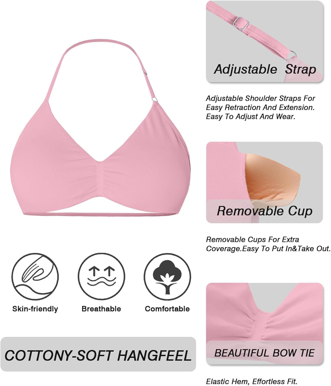 2 Piece Workout Sets for Women Halter Strappy Sports Bra with Seamless Ribbed Gym Yoga Shorts Outfits