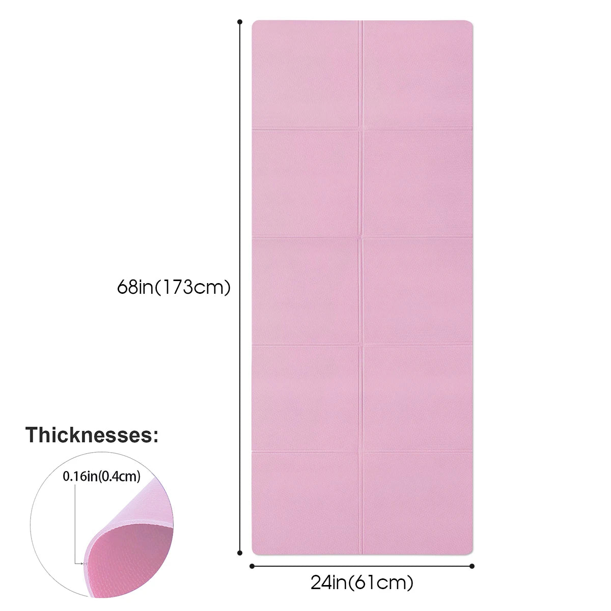 CloudGrip Thick EVA Yoga Comfort Mat